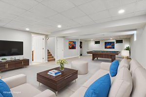 Lower Level  Entertainment Areas