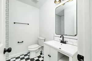 Private Bath for Bedroom 1