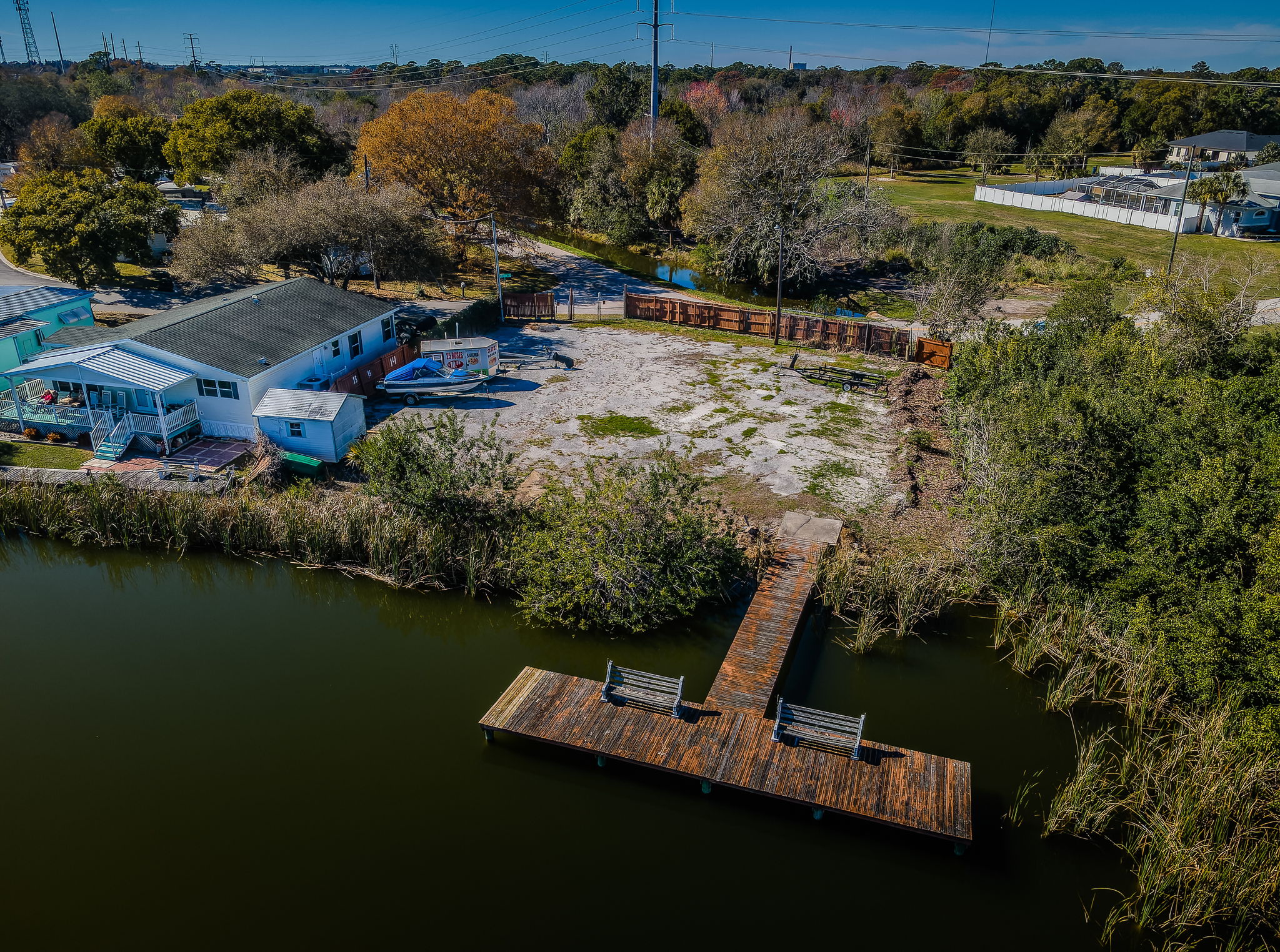 15-Private Storage Lot and Dock