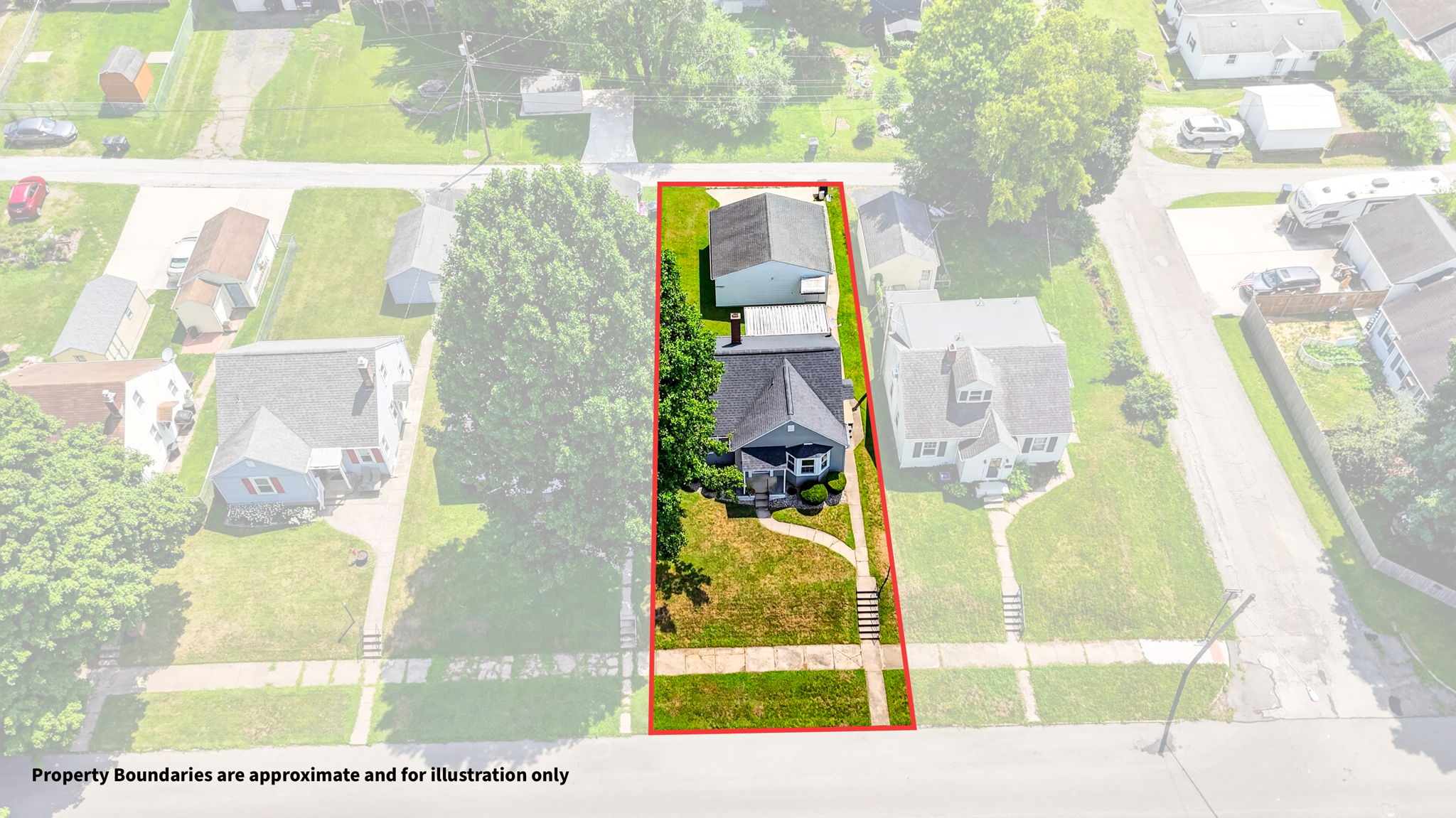 804 Franklin Ave Property Outline