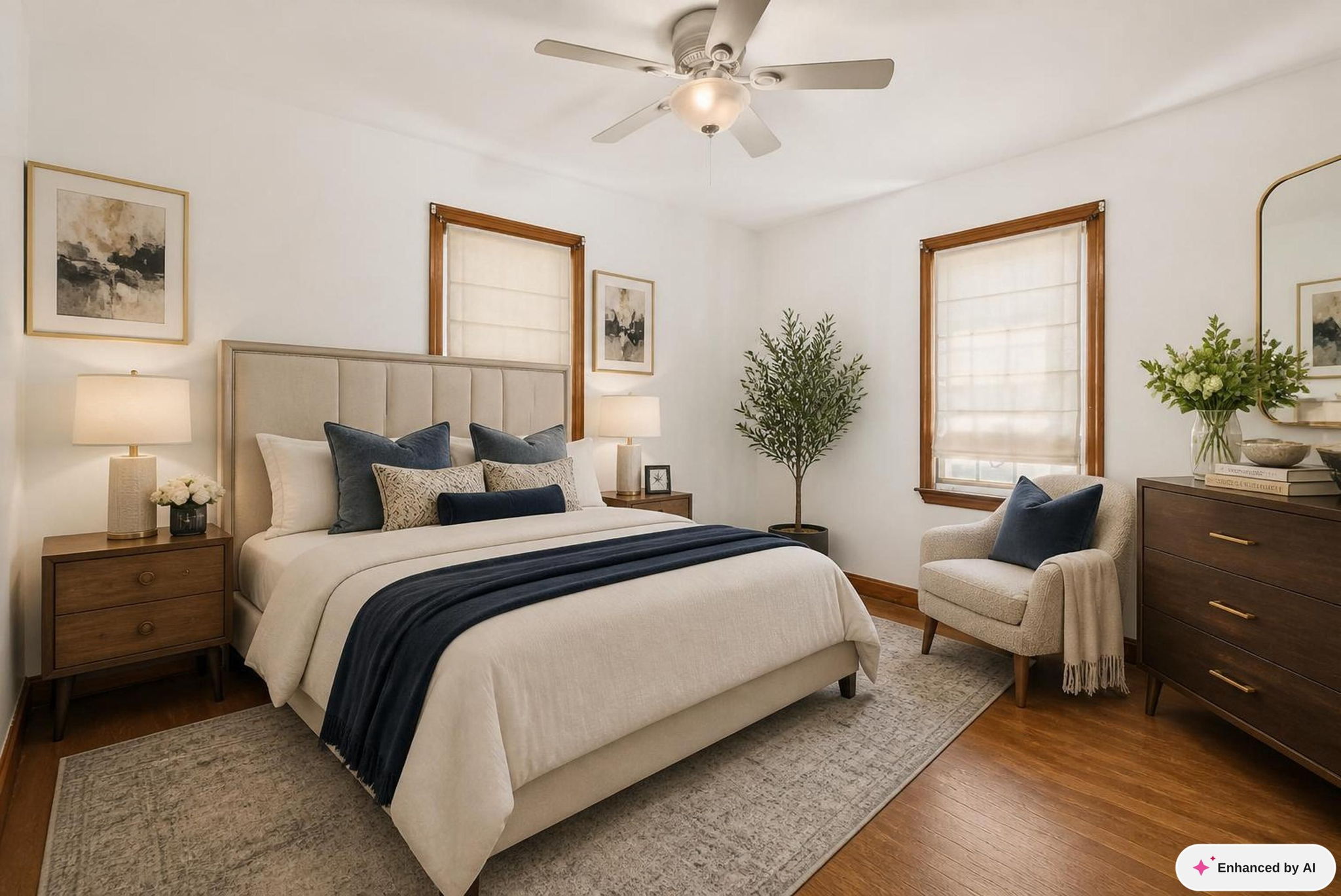 Second Bedroom Virtually Staged
