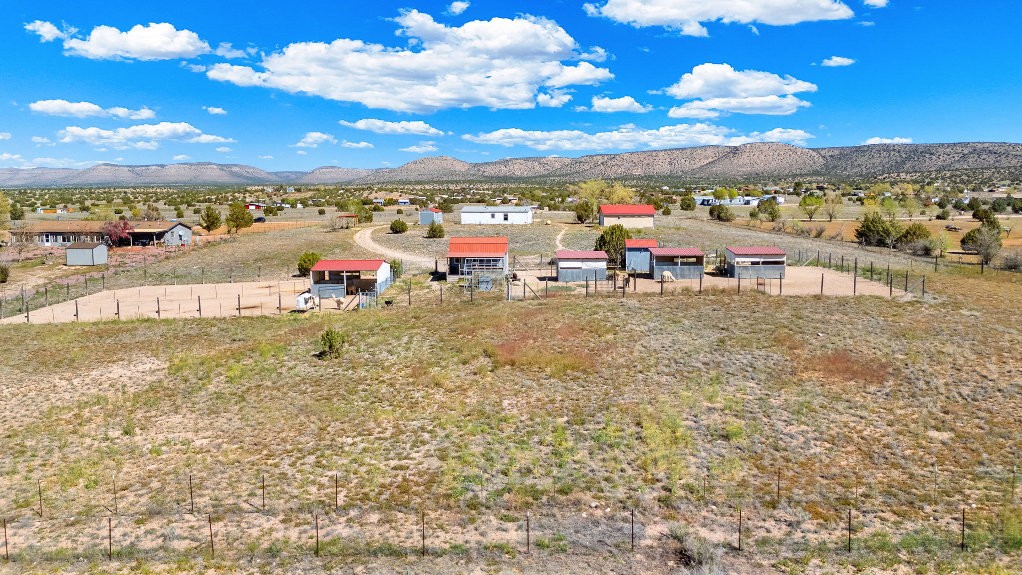 Barn and Animal Pens