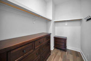 Upper Level Master Bedroom Walk-in Closet