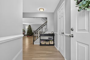 Main floor and stairs