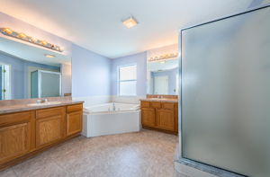 Upper Level Master Bathroom1a