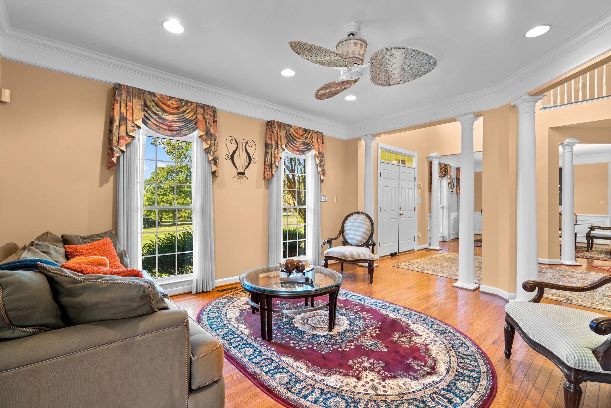 Living Room and Foyer