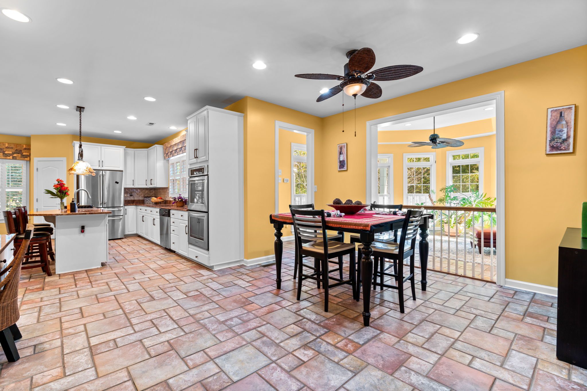 Dining Area and Kitchen