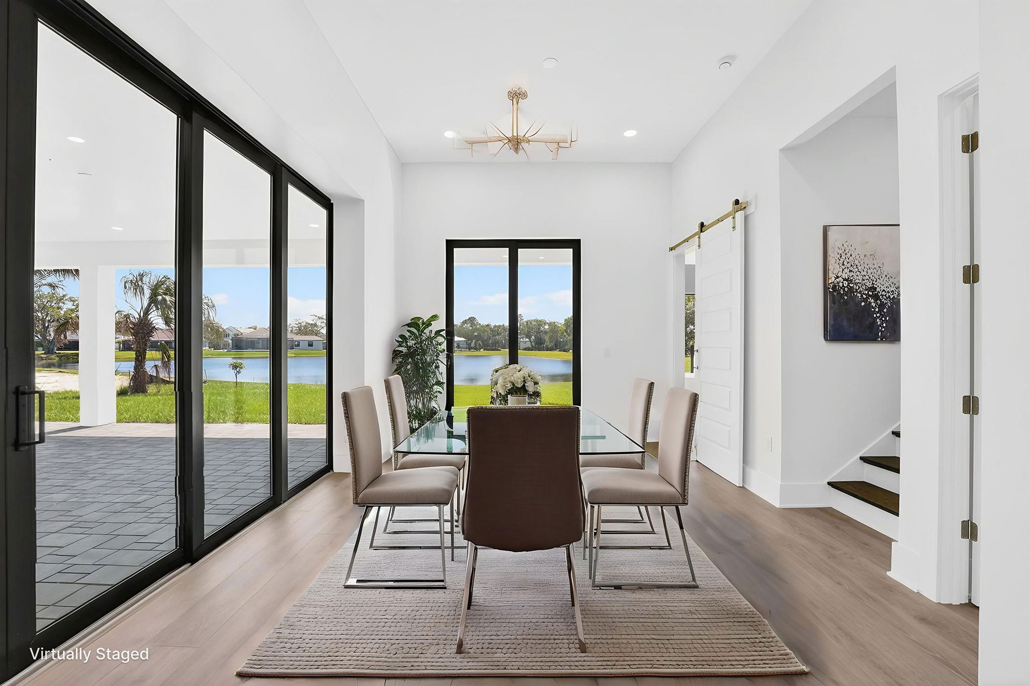 Dining Area Virtually Staged