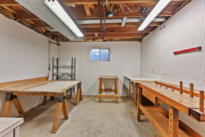 Lower Level Storage/Workshop