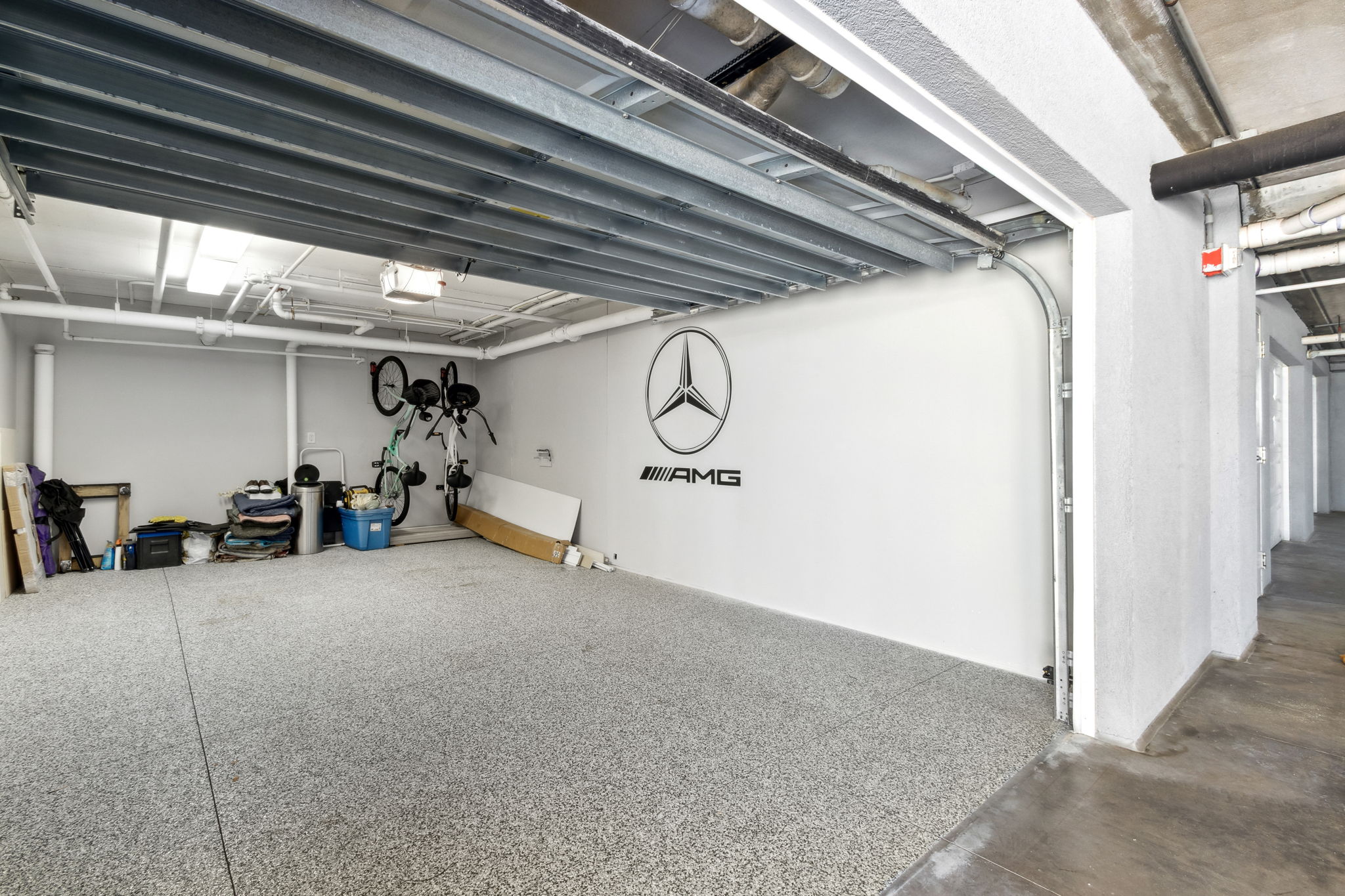 New Epoxy Flooring in Garage