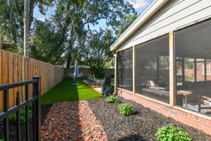 Fully Fenced Backyard