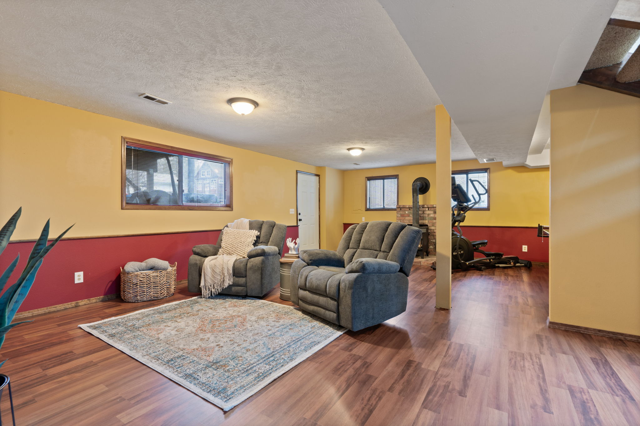 Daylight walkout basement