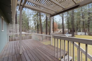 Pergola and huge yard