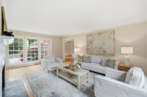 Living Room with Oversized Window