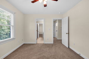 Bedroom 3 with Direct Access to Bath