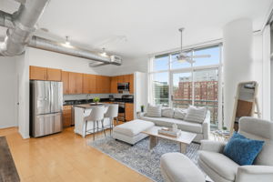 Sun filled Open Concept Living