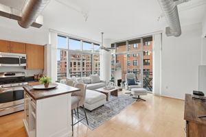 Large Corner Unit with Dramatic Floor to Ceiling Windows