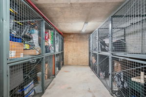 2 large storage units convey with condo