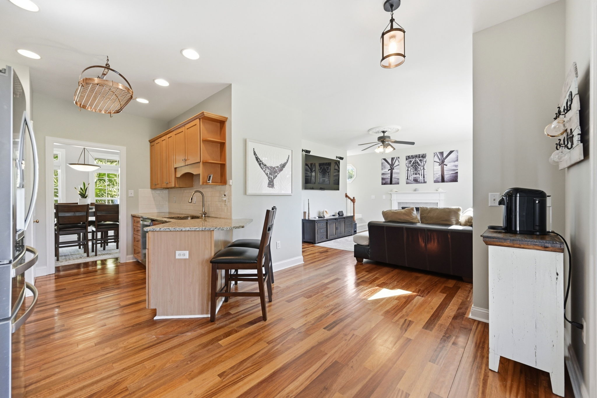 Living Room and Kitchen