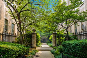 Beautiful vintage building and courtyard