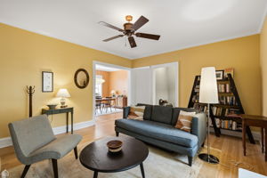 Natural hardwood floors throughout
