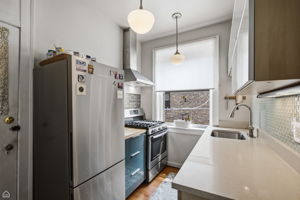 Updated kitchen, so well organized