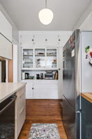 Vintage touch with original built-ins