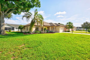 Front and Side Elevation with Large Corner Lot