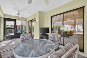 Glass-Enclosed Lanai
