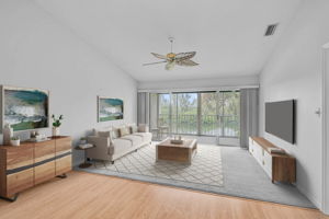 811 Waterside Dr - Unit #205- Living Room