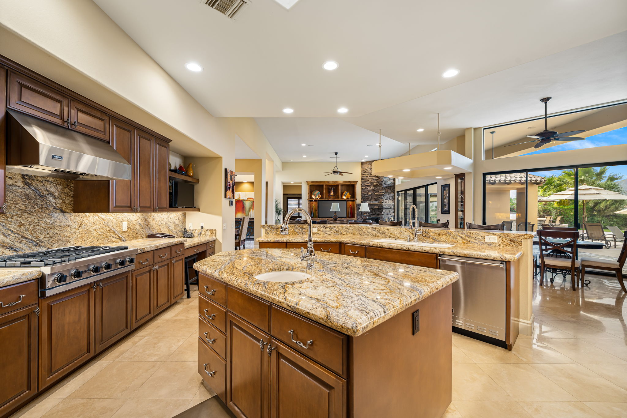 Kitchen to Kitchen Dining Area
