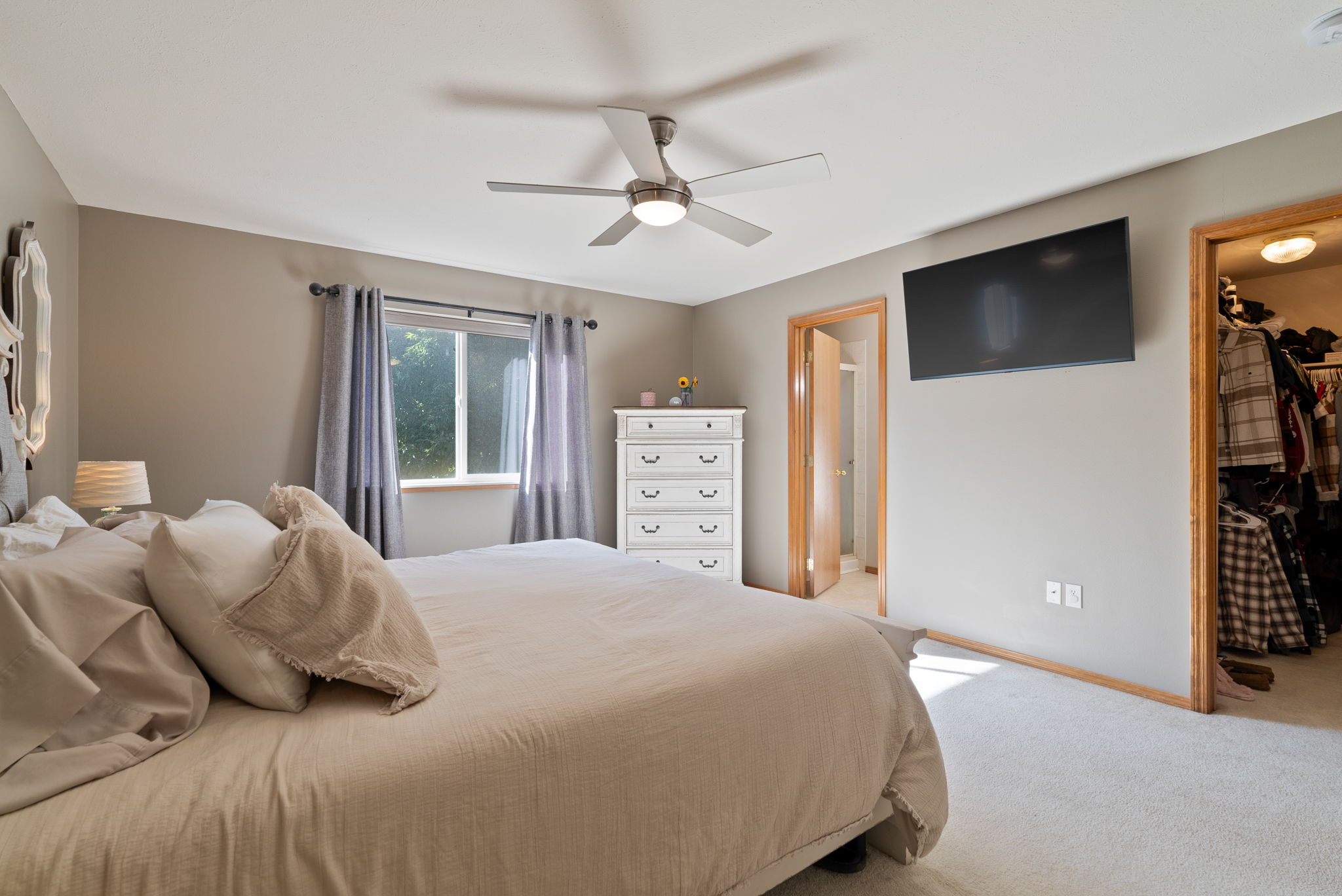 Primary Bedroom with Walk-in Closet