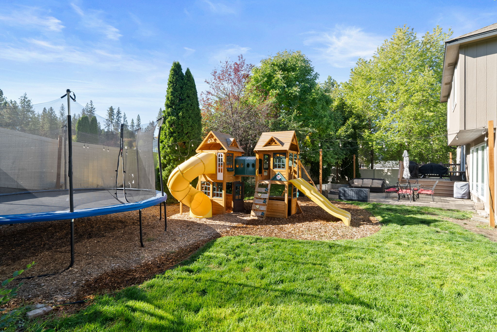 Backyard play spaces!