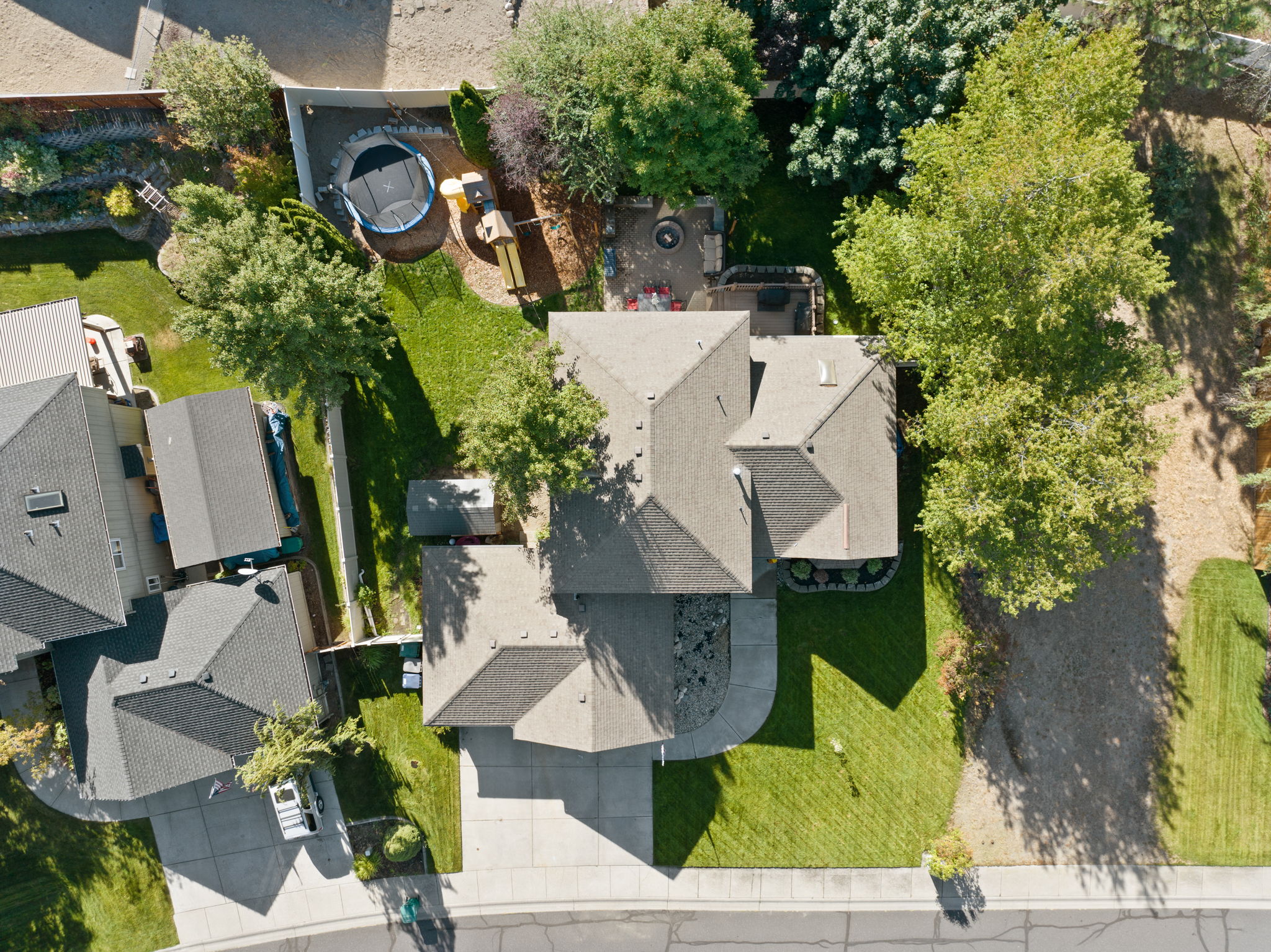 Aerial View of Property