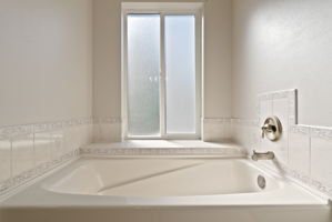 Garden Tub in Primary Bathroom