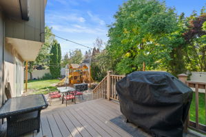 Backyard Deck and Patio