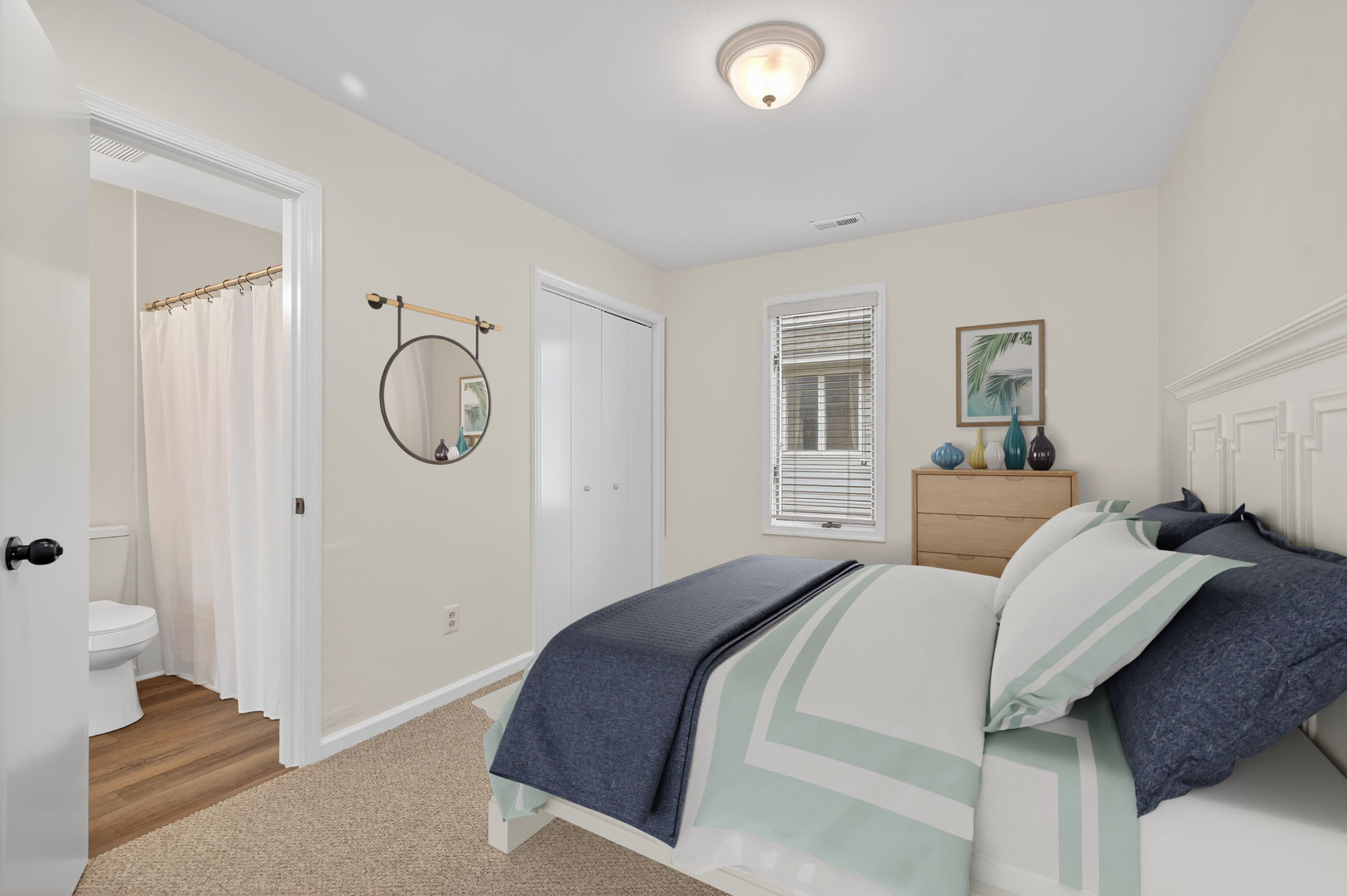 Second Bedroom-Virtually Staged