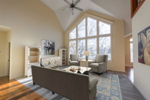 Virtual Staging Living Rm