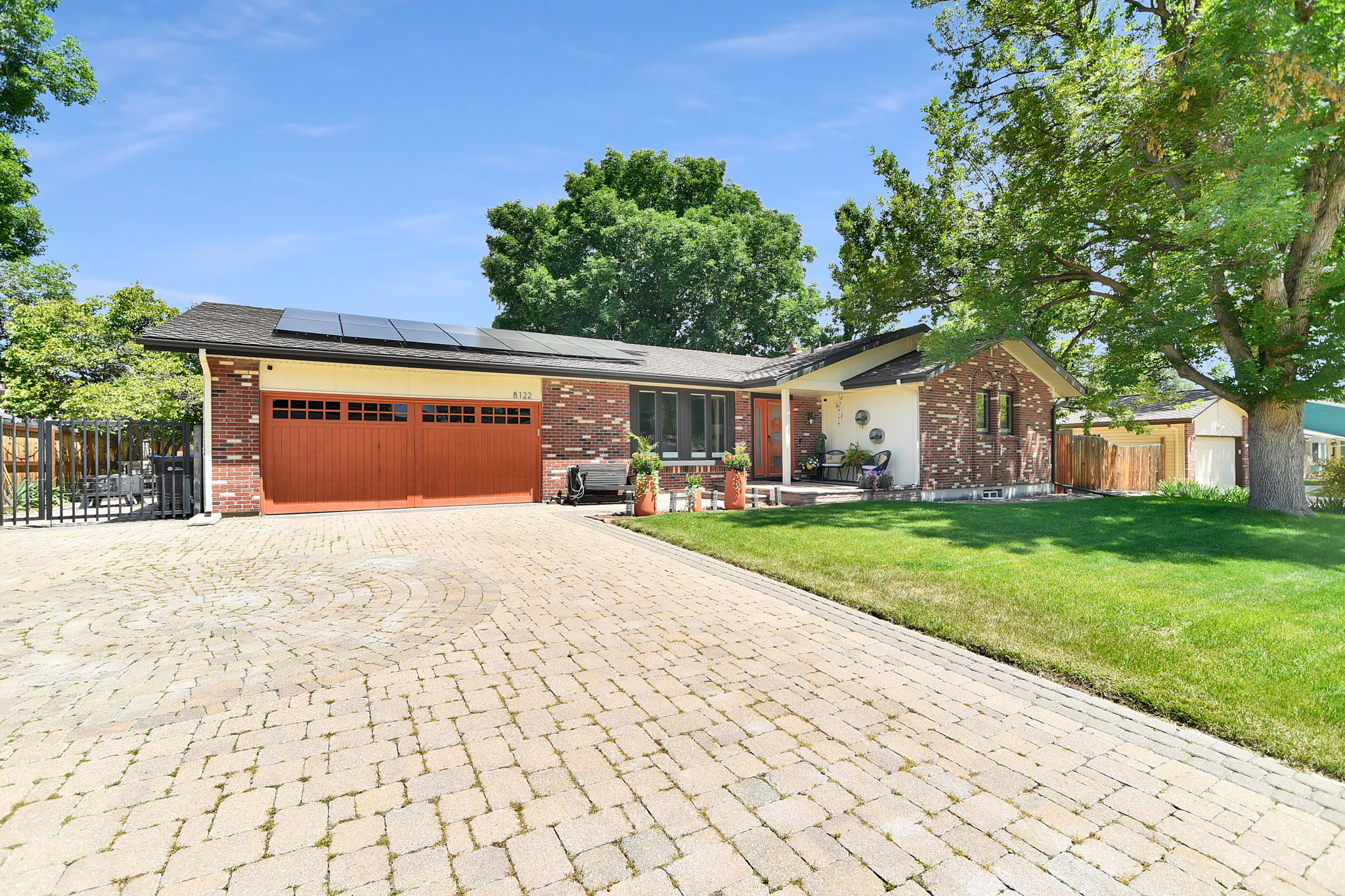 Patio Paver Driveway. RV Parking.