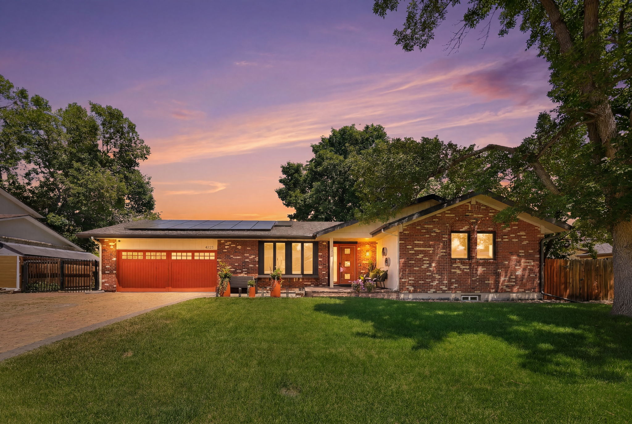 Enjoy Sunsets From Your Front Porch