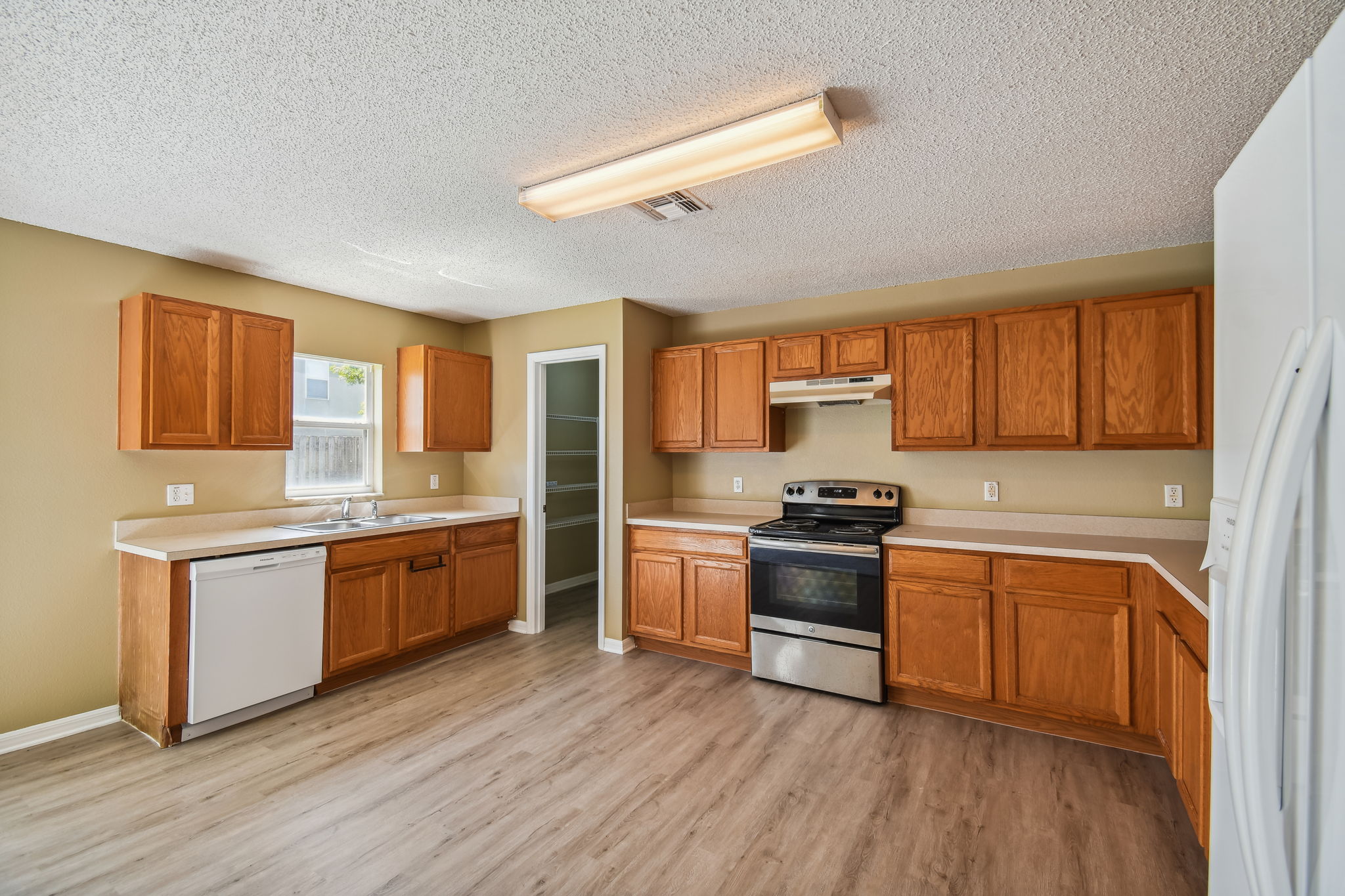 Room for dining or an island