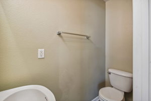 1st floor half bathroom
