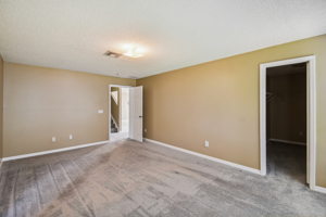 Master bedroom on 1st floor