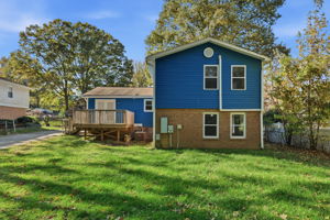 Home is very well maintained and the backyard is lush