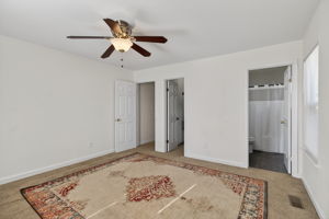 Downstairs Unit A  Primary Bedroom