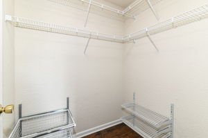 Master closet
