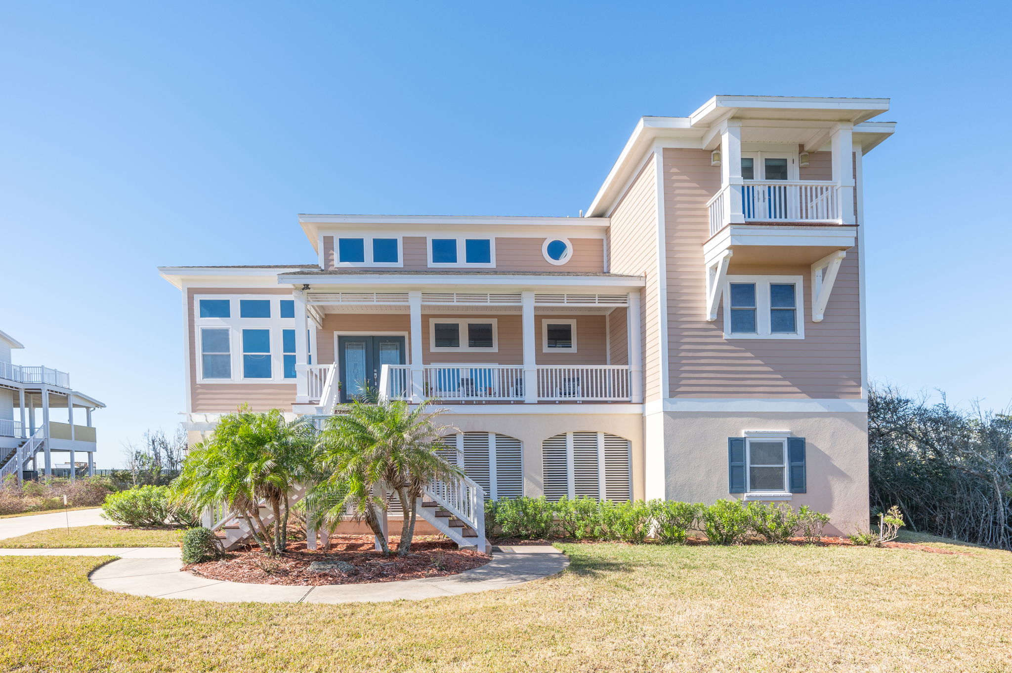 Front of the house