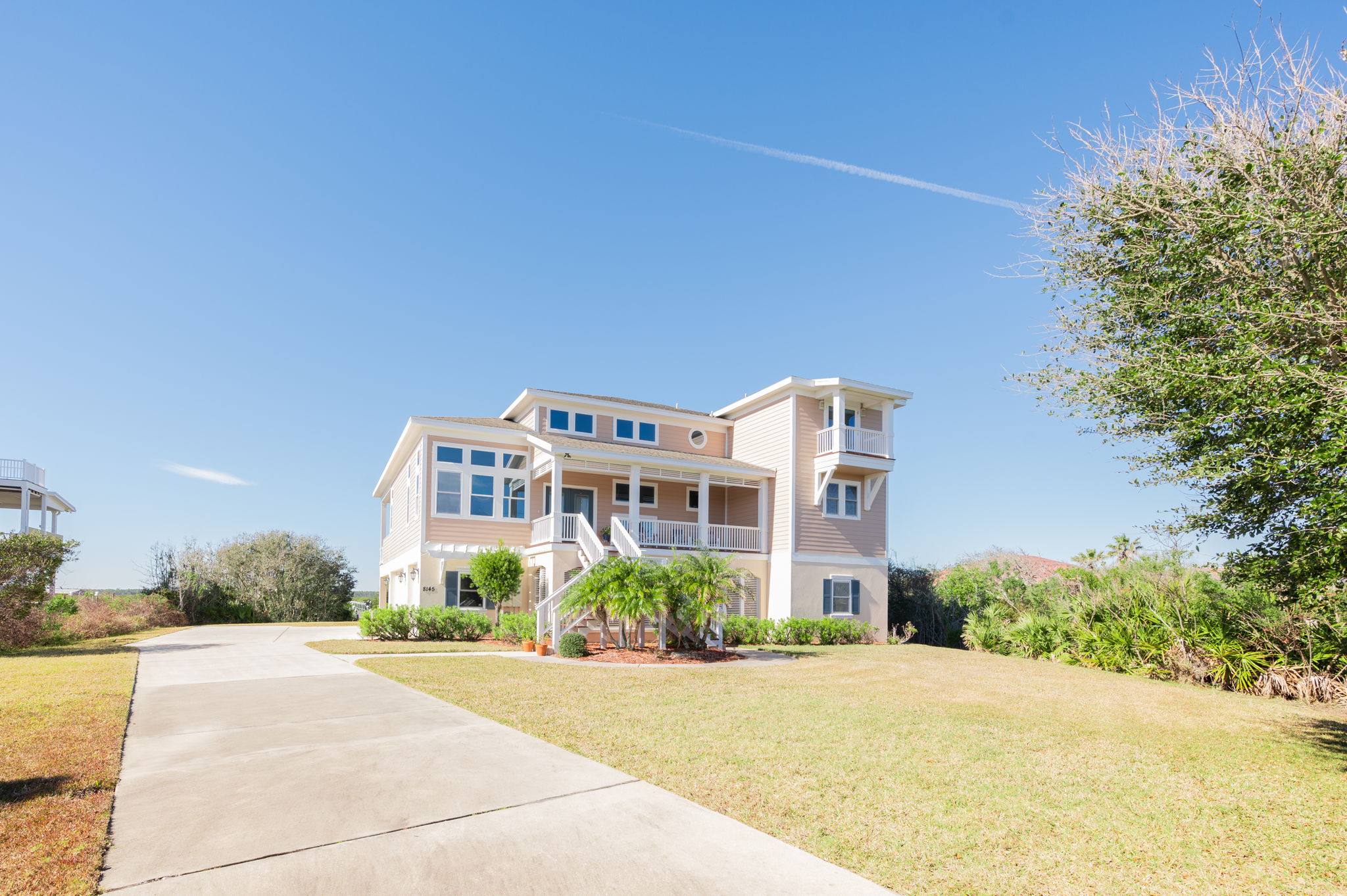 Front of the house