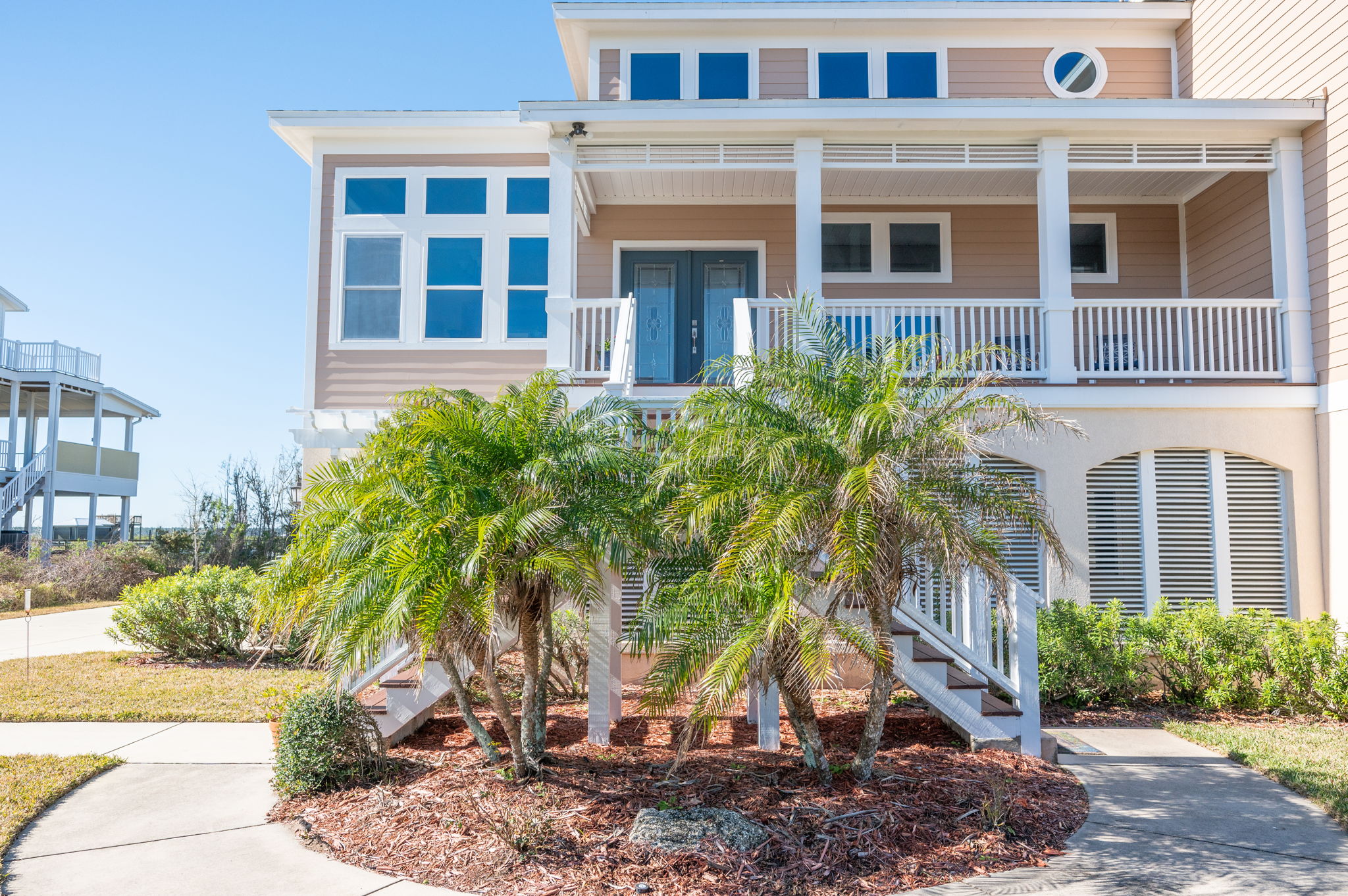 Front of the house