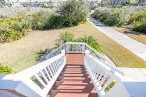 Stairways to front door